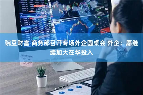 豌豆财富 商务部召开专场外企圆桌会 外企：愿继续加大在华投入