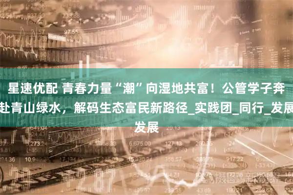 星速优配 青春力量“潮”向湿地共富!公管学子奔赴青山绿水,解码生态富民新路径_实践团_同行_发展