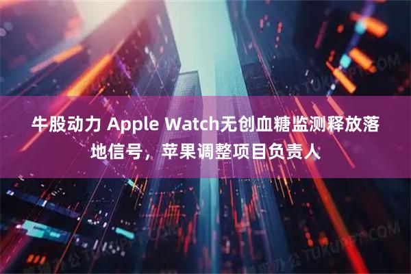 牛股动力 Apple Watch无创血糖监测释放落地信号，苹果调整项目负责人